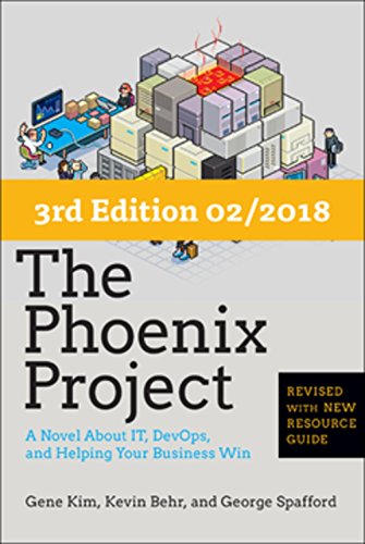 Couverture du livre The Phoenix Project de Gene Kim, Kevin Behr et George Spafford (IT Revolution), roman culte de la culture DevOps