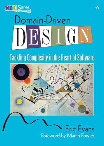 Couverture du livre Domain-Driven Design de Eric Evans, classique fondateur de la conception par le domaine métier