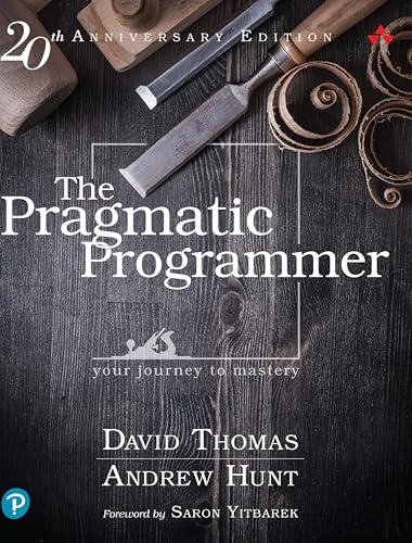 Couverture du livre The Pragmatic Programmer (édition 20e anniversaire) de Hunt et Thomas, classique de la pratique logicielle moderne