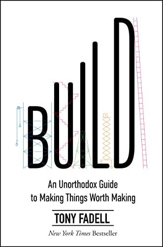Couverture du livre Build de Tony Fadell (créateur de l'iPod et fondateur de Nest), guide non conventionnel pour bâtir des produits et des équipes qui comptent