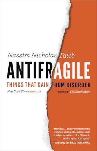 Couverture du livre Antifragile de Nassim Nicholas Taleb, théorie des systèmes qui gagnent au stress et à la volatilité plutôt que d'y résister