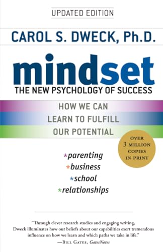 Couverture du livre Mindset: The New Psychology of Success de Carol Dweck (psychologue Stanford), fondations académiques du growth mindset