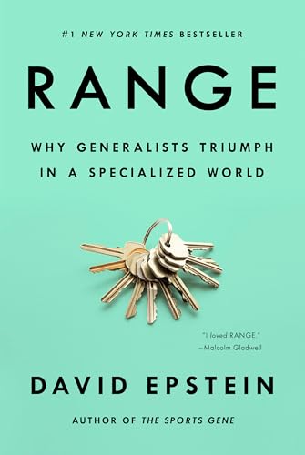 Couverture du livre Range: Why Generalists Triumph in a Specialized World de David Epstein, éloge du profil T-shaped et de la transférabilité des compétences entre domaines